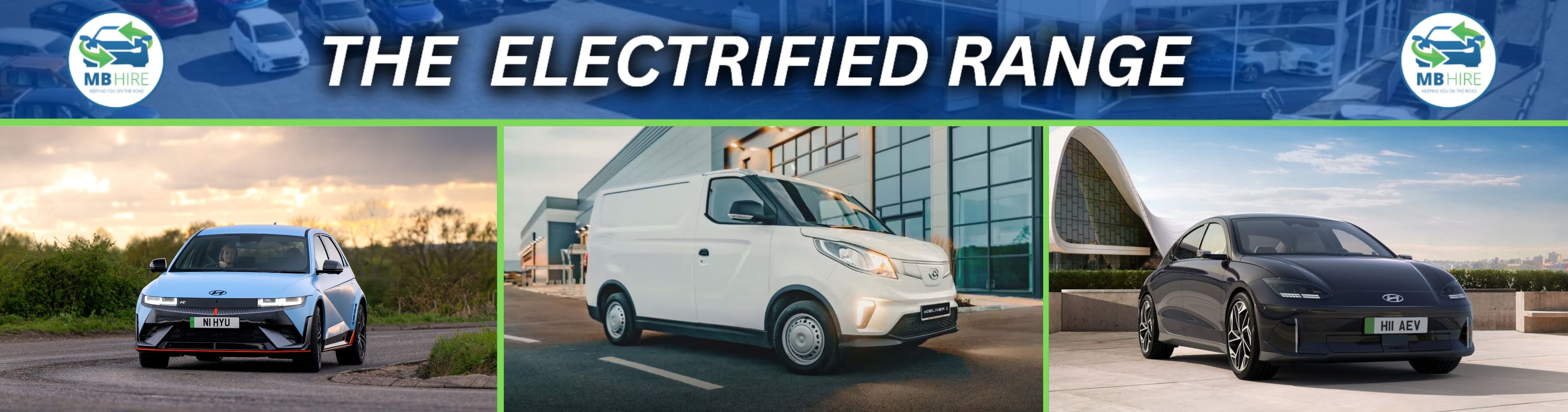 Electric Vehicle Rental at MB Hire Ltd, Enniskillen, County Fermanagh